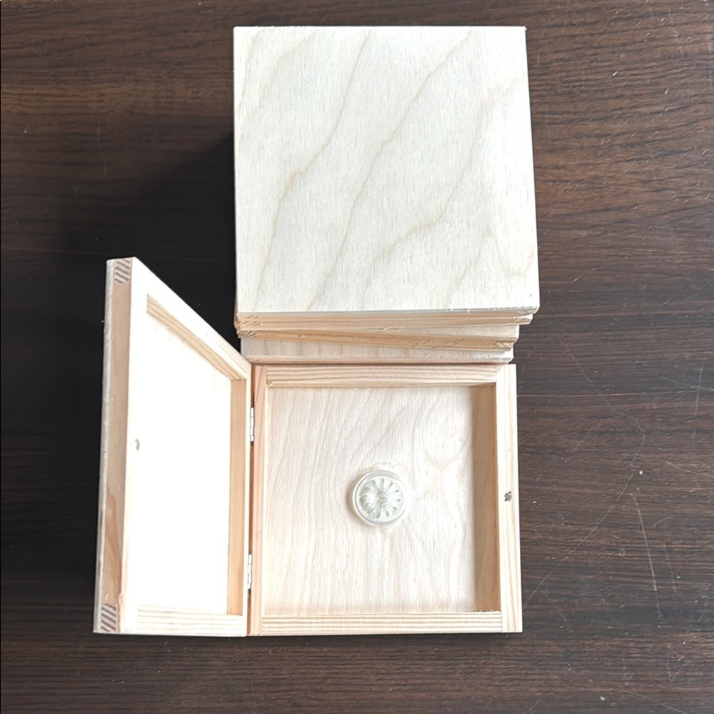 4 Wood Disc Cases